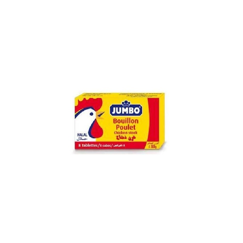 JUMBO BOUILLON POULET 80G ANAFHA MARKET