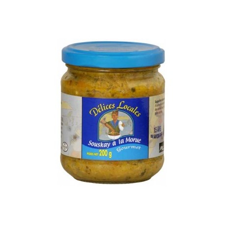 SOUSKAY A LA MORUE 200G