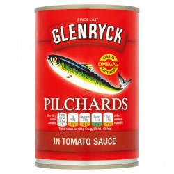 GLENRYCK PILCHARD SARDINE 400G
