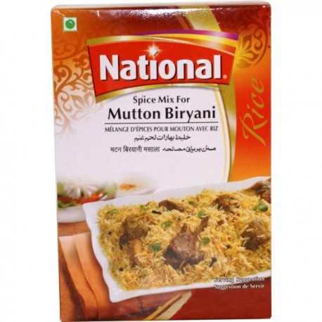 NATIONAL MUTTON BIRYANI MASALA 140G NATIONAL MUTTON BIRYANI MASALA 140G